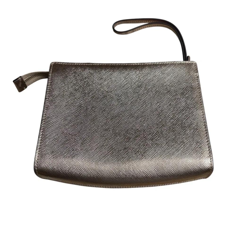KATE SPADE Metallic Shimmering Pink Cosmetics Bag — SUPER CUTE!!! - Picture 3 of 7